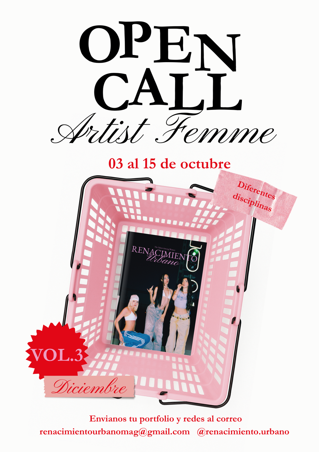 Artist Femme – Open Call Vol. 3